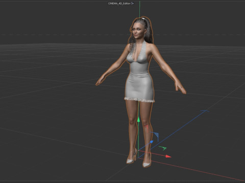 Ariana Grande 3D Model