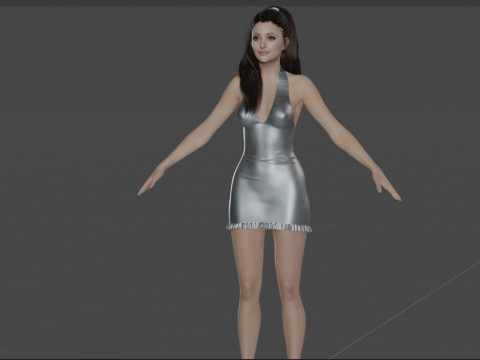 Ariana Grande 3D Model