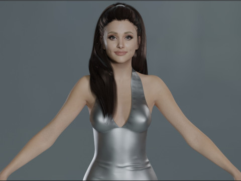 Ariana Grande 3D Model