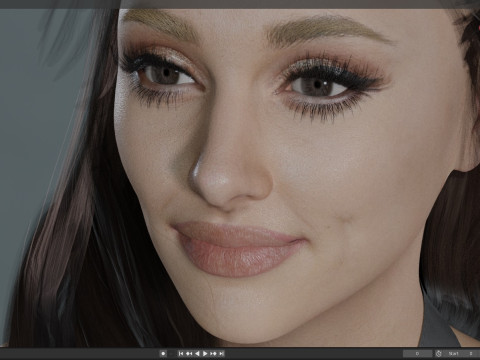 Ariana Grande 3D Model