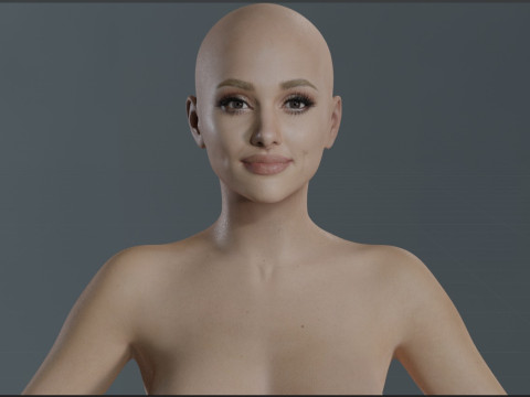 Ariana Grande 3D Model