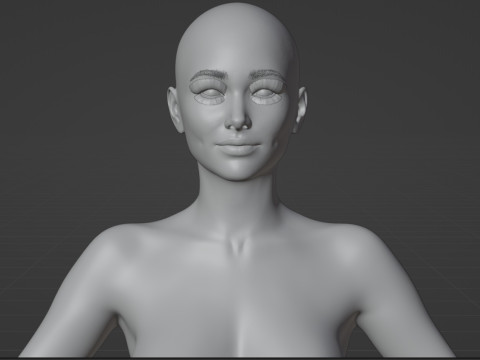 Ariana Grande 3D Model