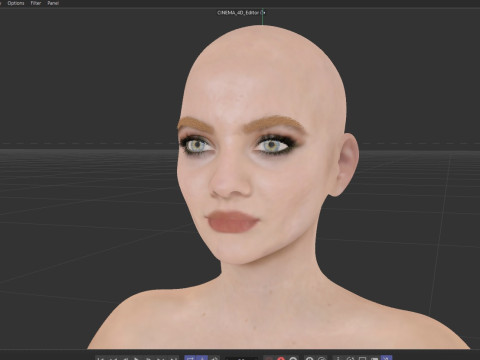 Freya Allan 3D 模型