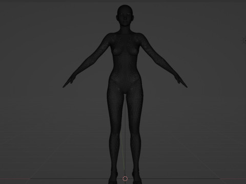 Freya Allan 3D 模型
