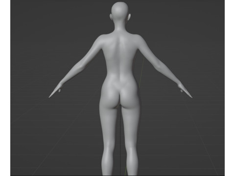 Freya Allan 3D 模型