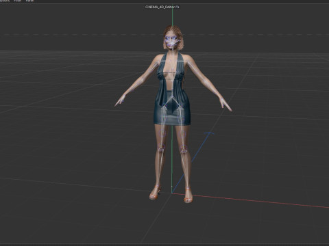 Margot Robbie Modello 3D