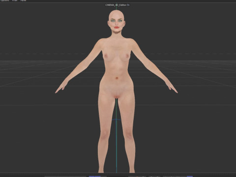 Margot Robbie Modello 3D
