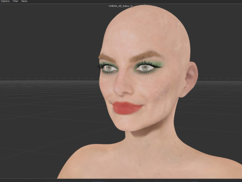 Margot Robbie Modello 3D