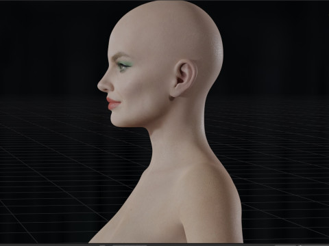 Margot Robbie Modello 3D