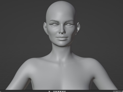 Margot Robbie Modello 3D