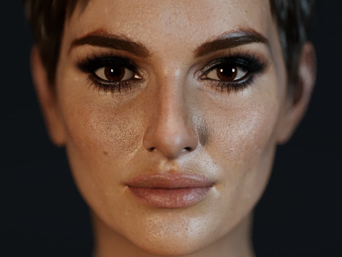 Natalie Portman 3D 모델
