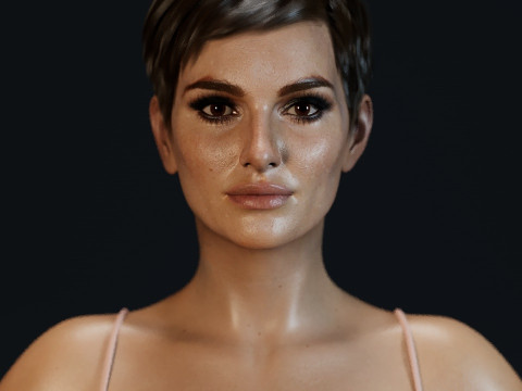 Natalie Portman 3D 모델