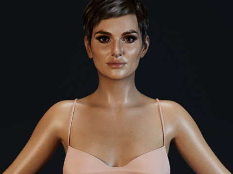 Natalie Portman 3D 모델