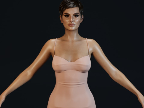 Natalie Portman 3D 모델