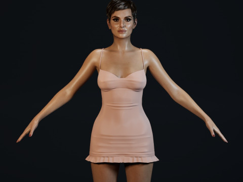 Natalie Portman 3D 모델