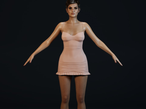Natalie Portman 3D 모델