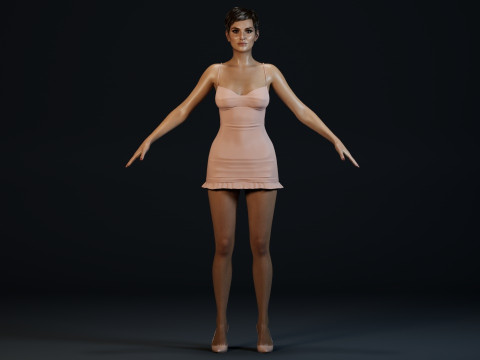 Natalie Portman 3D 모델