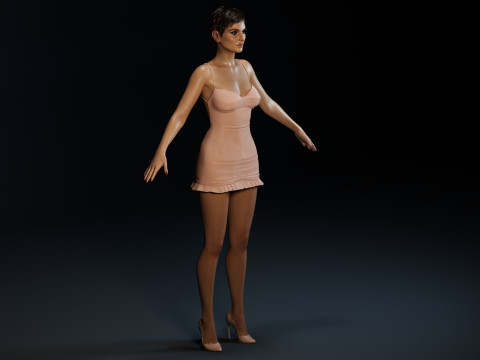 Natalie Portman 3D 모델