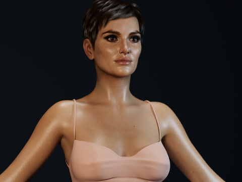 Natalie Portman 3D 모델