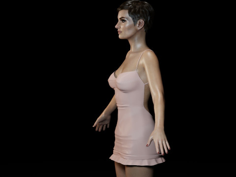 Natalie Portman 3D 모델