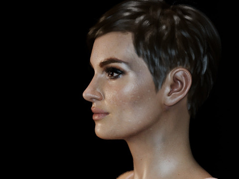 Natalie Portman 3D 모델