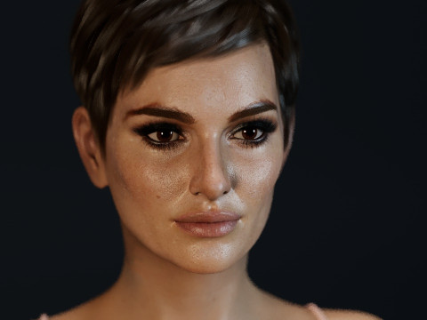 Natalie Portman 3D 모델