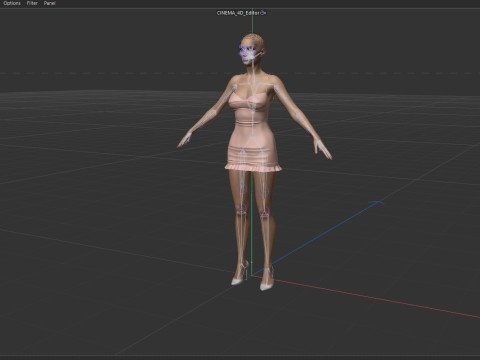Natalie Portman 3D 모델
