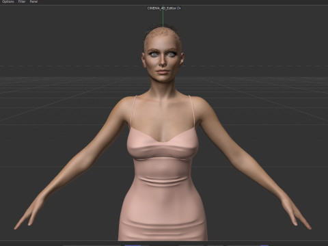 Natalie Portman 3D 모델