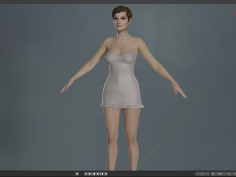 Natalie Portman 3D 모델