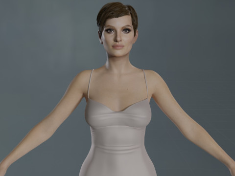 Natalie Portman 3D 모델