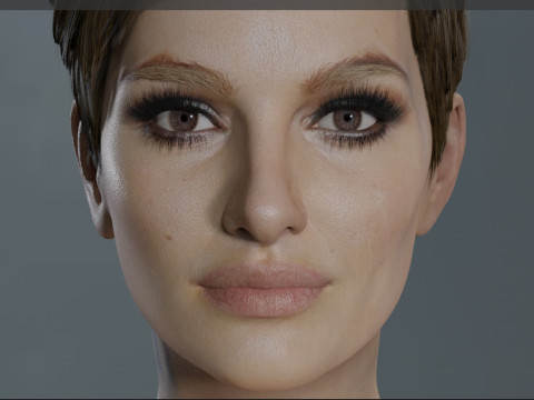 Natalie Portman 3D 모델