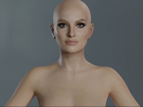 Natalie Portman 3D 모델
