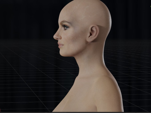 Natalie Portman 3D 모델
