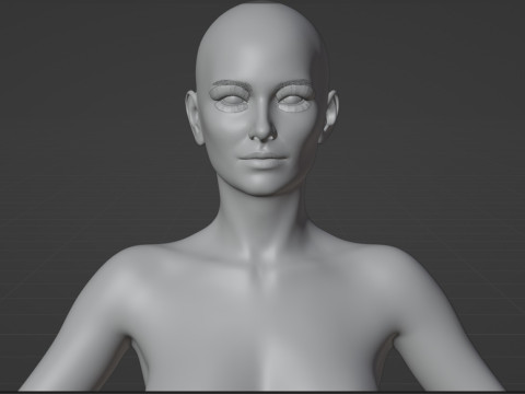 Natalie Portman 3D 모델