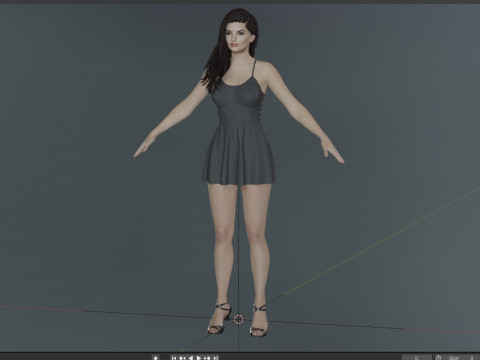 Emily Ratajkowski Modelo 3D