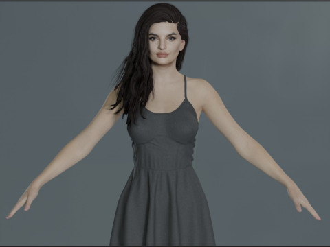 Emily Ratajkowski Modelo 3D