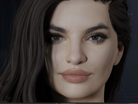 Emily Ratajkowski Modelo 3D