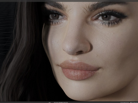 Emily Ratajkowski Modelo 3D