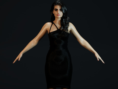 Claudia Doumit 3Dモデル