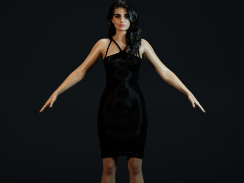 Claudia Doumit 3Dモデル