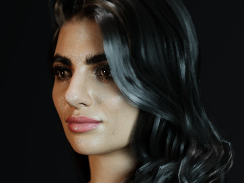 Claudia Doumit 3Dモデル