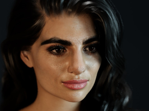 Claudia Doumit 3Dモデル