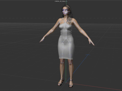 Claudia Doumit 3Dモデル