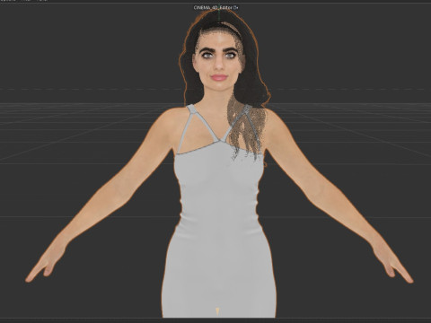 Claudia Doumit 3Dモデル