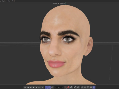 Claudia Doumit 3Dモデル