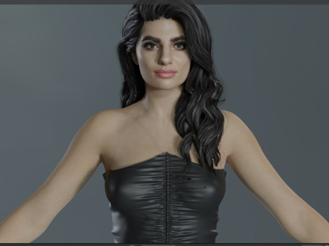 Claudia Doumit 3Dモデル