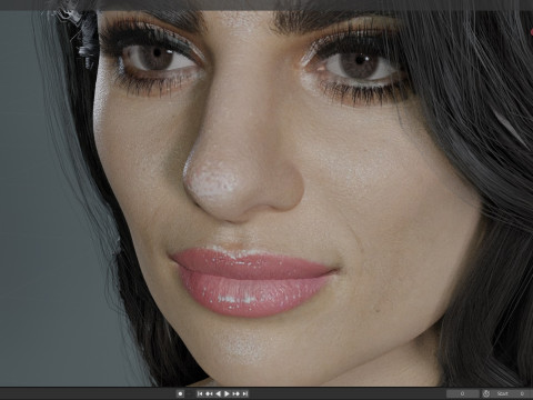 Claudia Doumit 3Dモデル