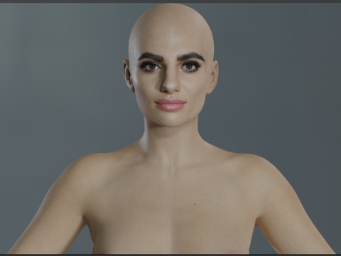 Claudia Doumit 3Dモデル