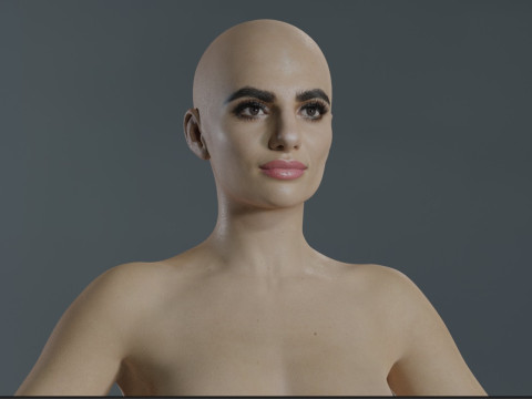 Claudia Doumit 3Dモデル