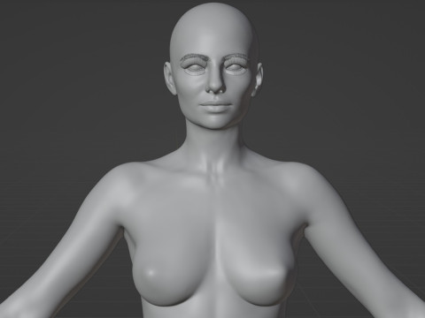 Claudia Doumit 3Dモデル